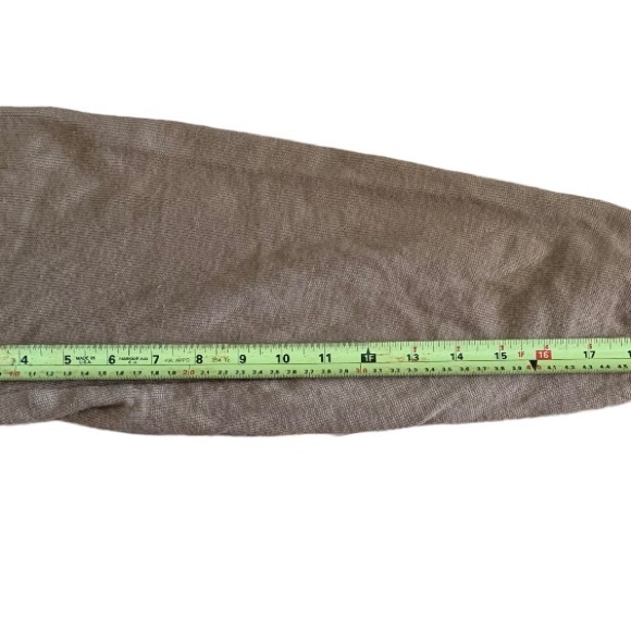 Vintage Platinum Mode Men’s Striped Faux Suede Patchwork Sweater XXL - Picture 6 of 8